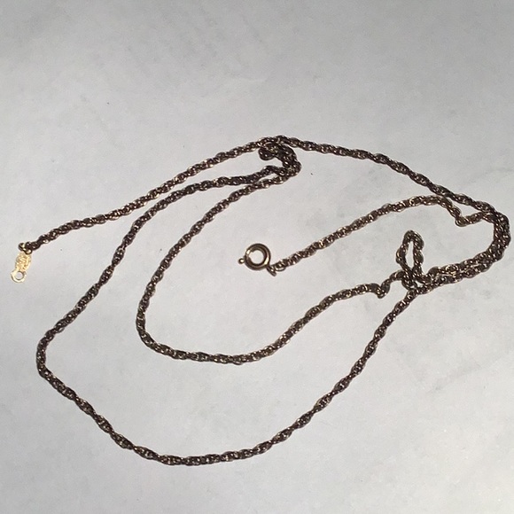 BAB 1/20 12 KT GF 24” CHAIN, SIGNED. - Picture 3 of 4